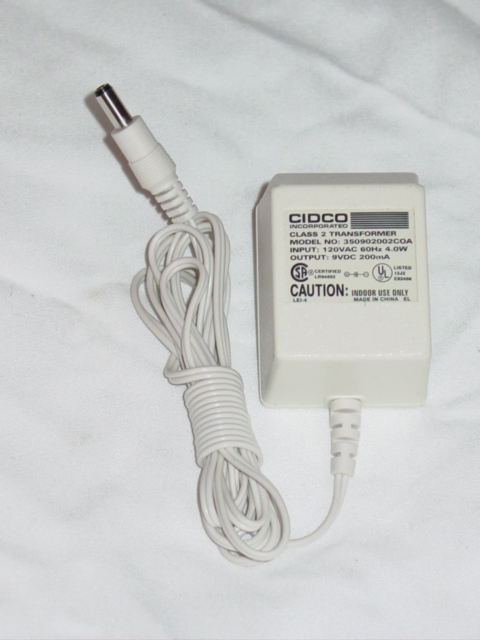 NEW Cidco 350902002C0A AC Adapter 9V 200mA 350902002COA NEW Cidco 350902002C0A AC Adapter 9V 200mA 350902002COA